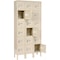 Global Industrial Six Tier Locker, 12x12x12, 18 Door, Unassembled, Tan 652055TN - alternate 5